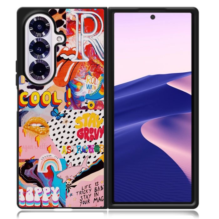 Trippy Vsco Aesthetic Samsung Galaxy Z Fold 7 Case OV7767
