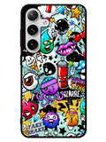 Cartoon Graffiti Samsung Galaxy S24 5G Case