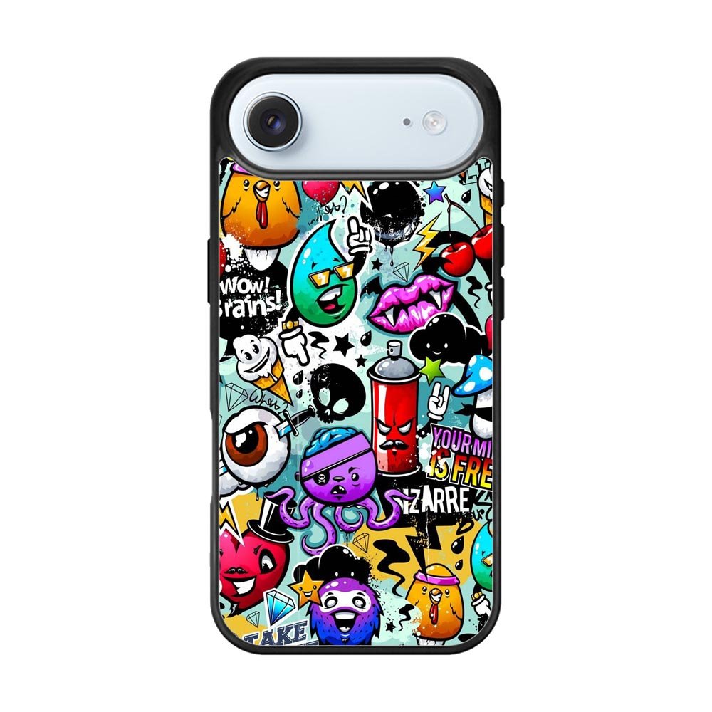 Cartoon Graffiti iPhone Air Case