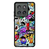 Cartoon Graffiti Motorola Moto Edge 2025 Case