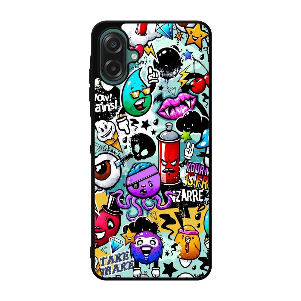 Cartoon Graffiti Samsung Galaxy A07 Case