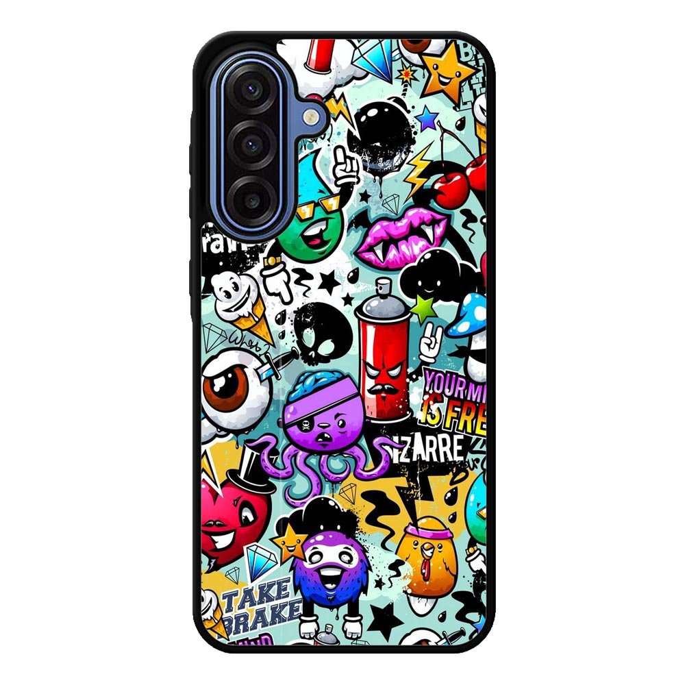 Cartoon Graffiti Samsung Galaxy A17 Case