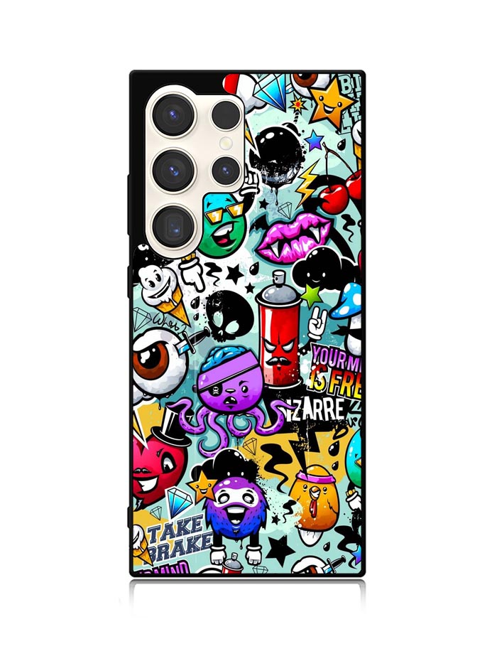 Cartoon Graffiti Samsung Galaxy S24 Ultra 5G Case