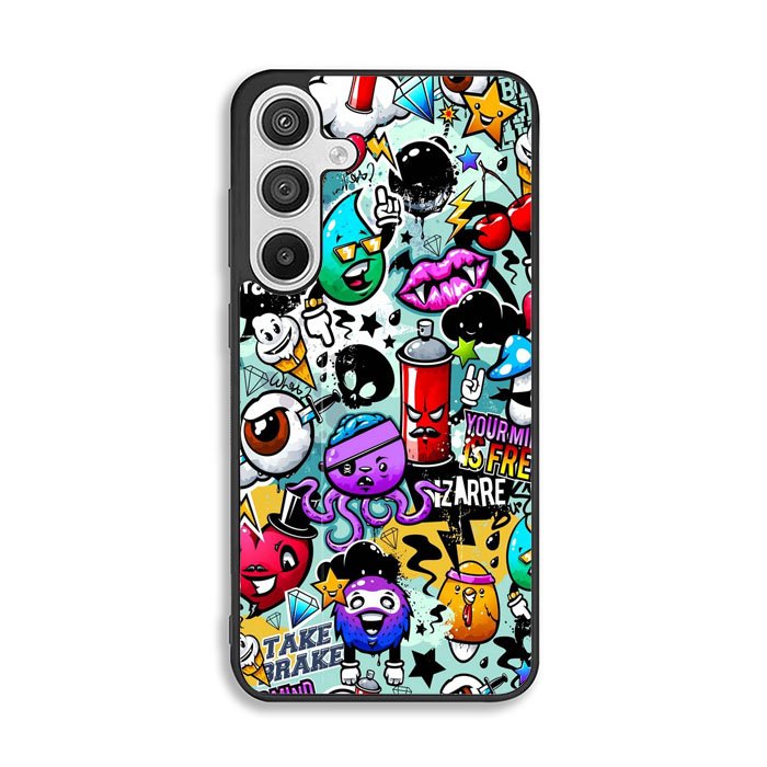 Cartoon Graffiti Samsung Galaxy A26 Case OV1497