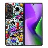 Cartoon Graffiti Samsung Galaxy Z Fold 6 Case