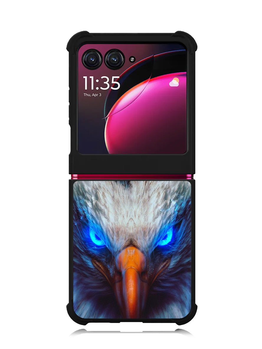 Eagle Neon Eyes Motorola Moto Razr Plus 2023 , Moto Razr+ 2023 Case OV8376