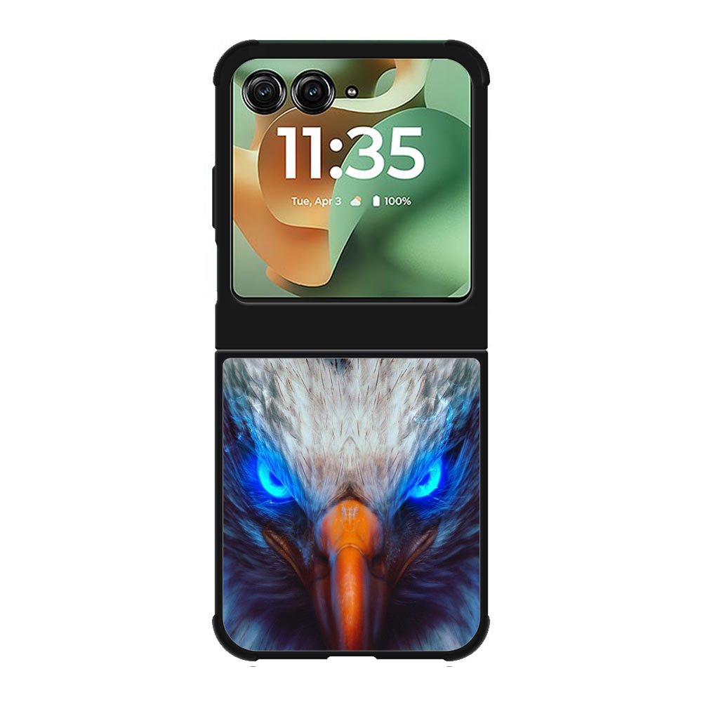 Eagle Neon Eyes Motorola Moto RAZR 2025 Case OV8376