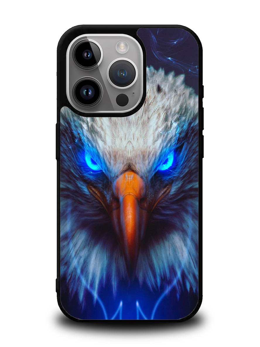 Eagle Neon Eyes iPhone 16 Pro Case OV8376