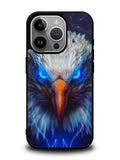 Eagle Neon Eyes iPhone 16 Pro Case OV8376