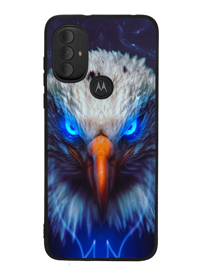 Eagle Neon Eyes Motorola Moto G Pure 2021 , Moto G Power 2022 Case OV8376
