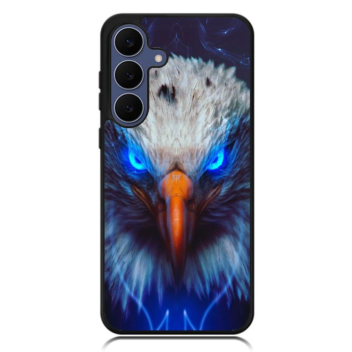 Eagle Neon Eyes Samsung Galaxy S25 FE Case OV8376
