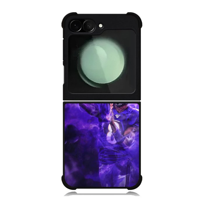 Lamar Jackson Smoke Samsung Galaxy Z Flip 6 Case