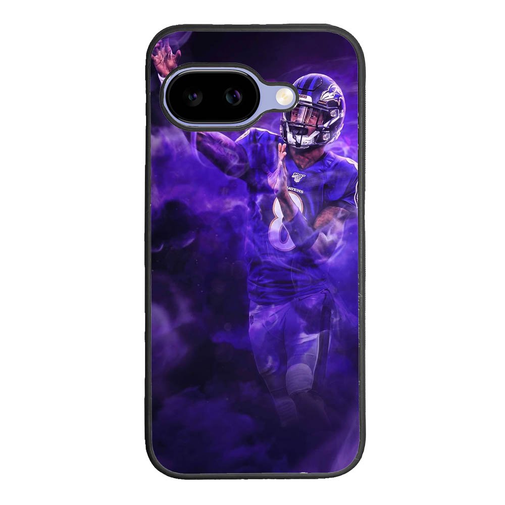 Lamar Jackson Smoke Google Pixel 10A Case