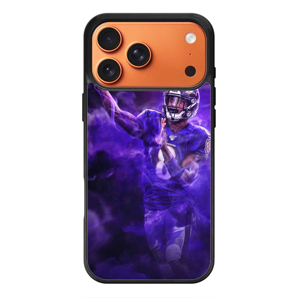 Lamar Jackson Smoke Samsung Galaxy S26 Case