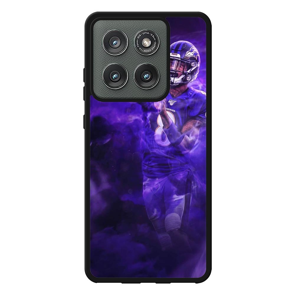 Lamar Jackson Smoke Motorola Moto Edge 2025 Case