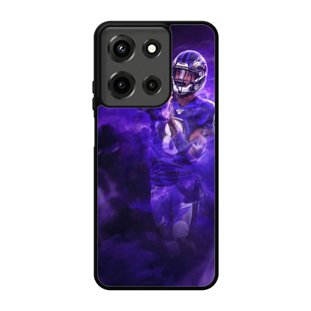 Lamar Jackson Smoke Motorola Moto G 5G 2025 Case OV7035