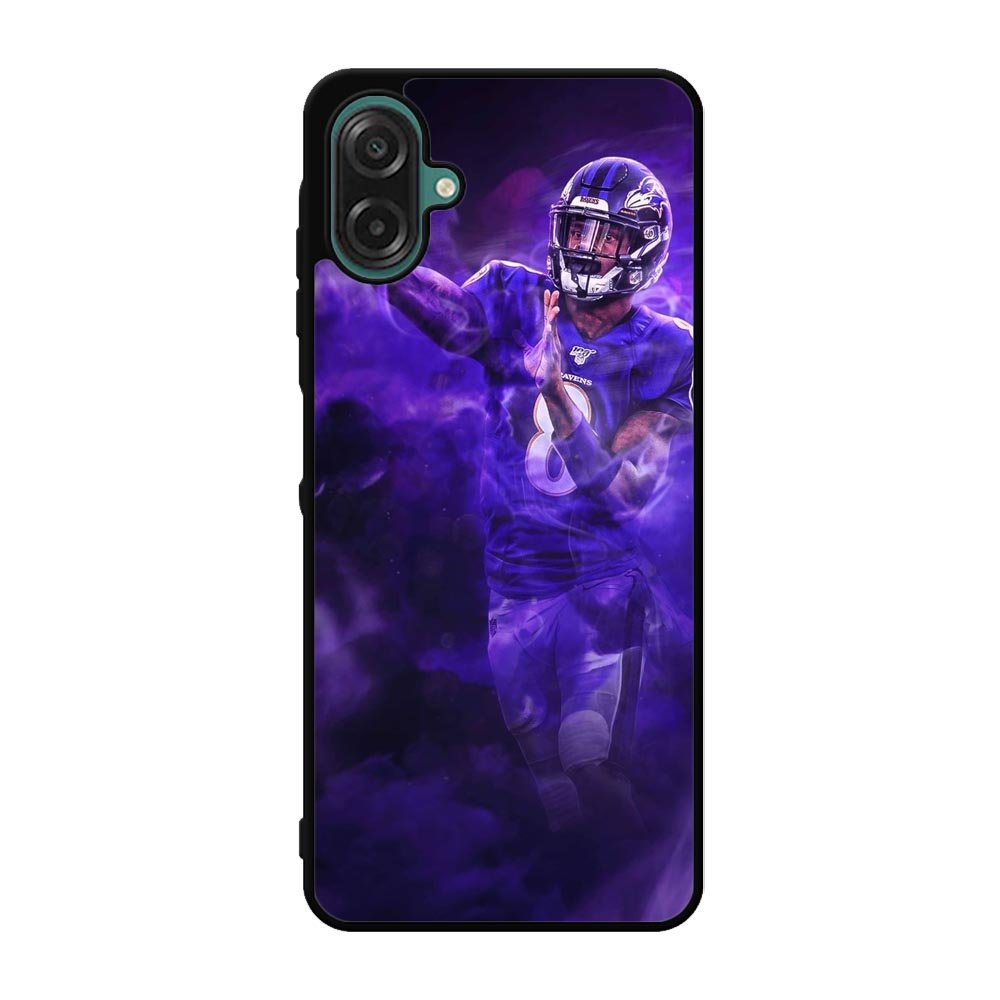 Lamar Jackson Smoke Samsung Galaxy A07 Case