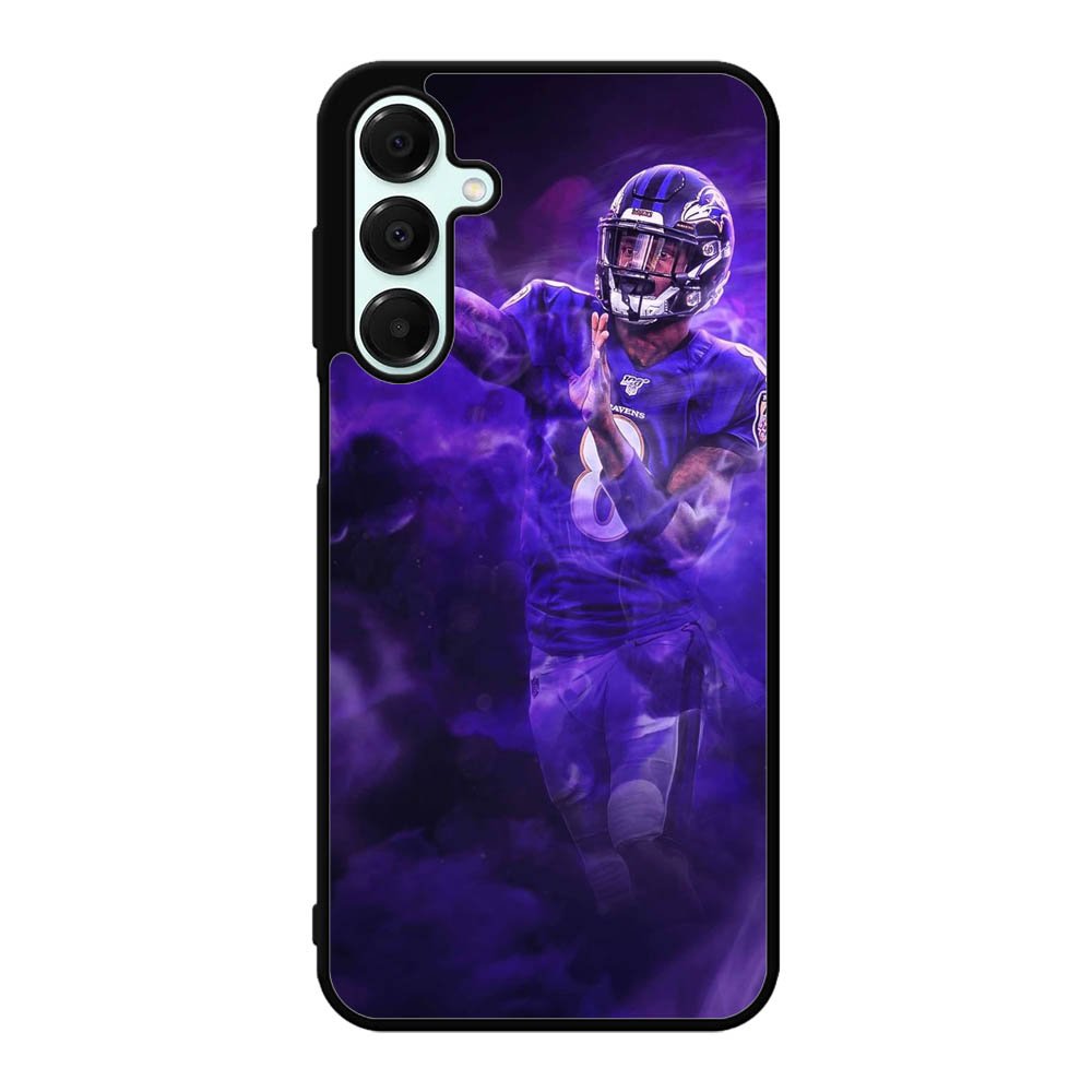 Lamar Jackson Smoke Samsung Galaxy A16 Case OV2528