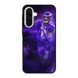 Lamar Jackson Smoke Samsung Galaxy A56 Case OV0255