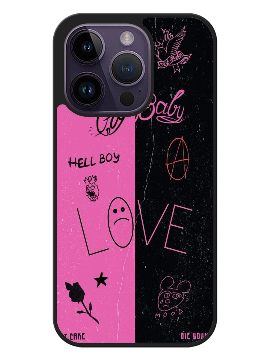Lil Peep Tattoos iPhone 14 Pro Max Case