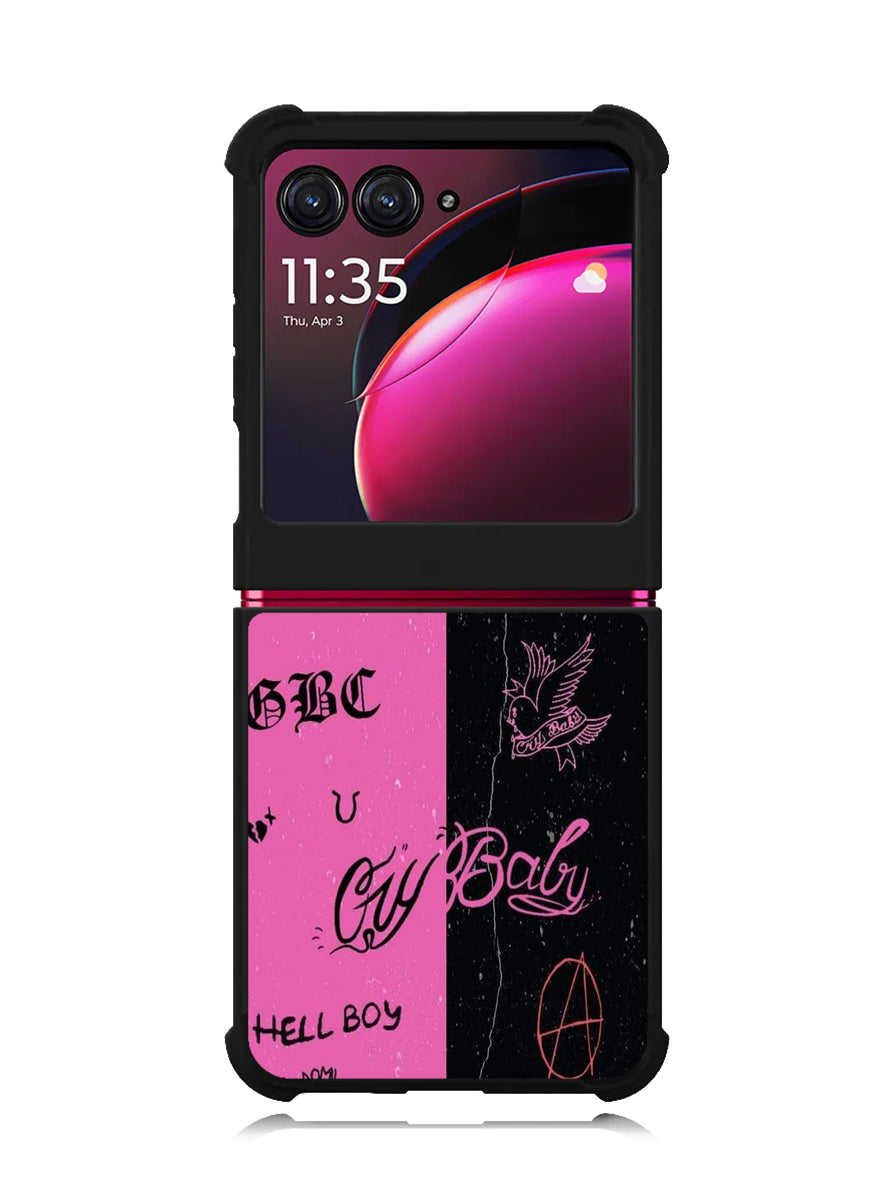 Lil Peep Tattoos Motorola Moto Razr Plus 2023 , Moto Razr+ 2023 Case