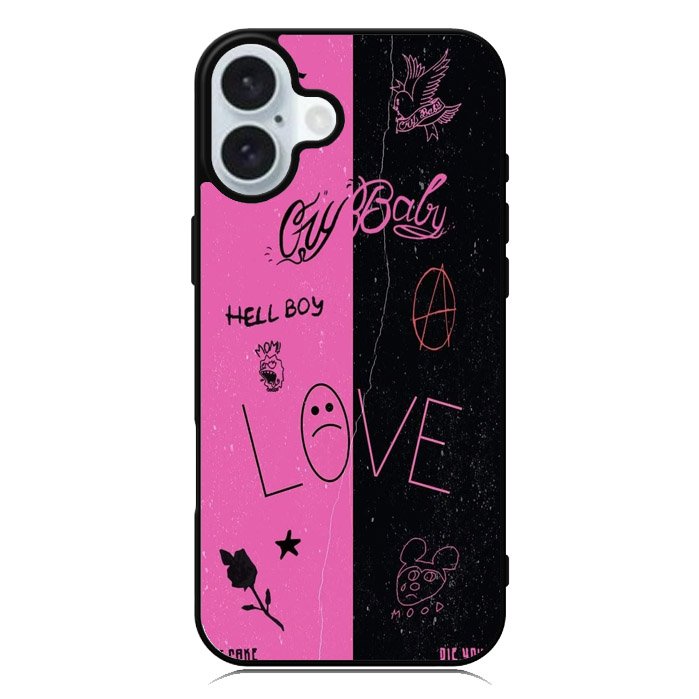 Lil Peep Tattoos iPhone 16 Case