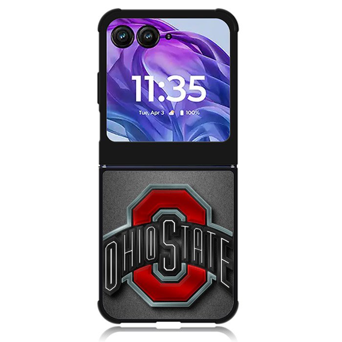 ohio state buckeyes 7th Motorola Moto Razr Plus 2024 , Moto Razr+ 2024 Case