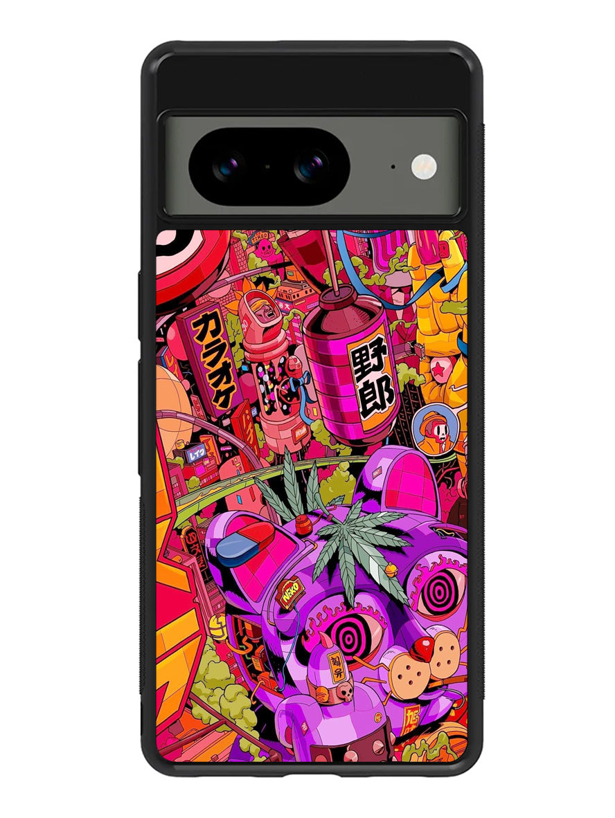 Stoner Trippy Google Pixel 8 Case QC7838