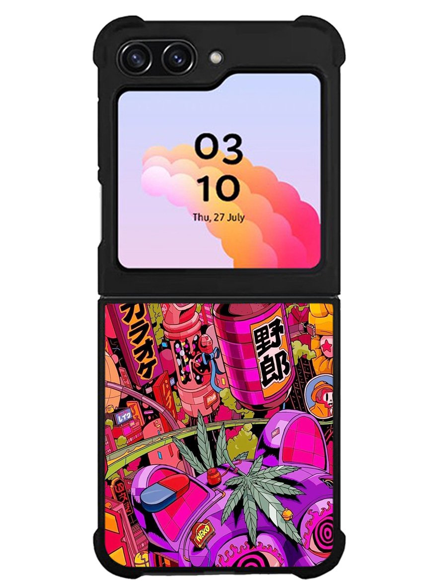 Stoner Trippy Samsung Galaxy Z Flip 5 5G 2023 Case OV7838
