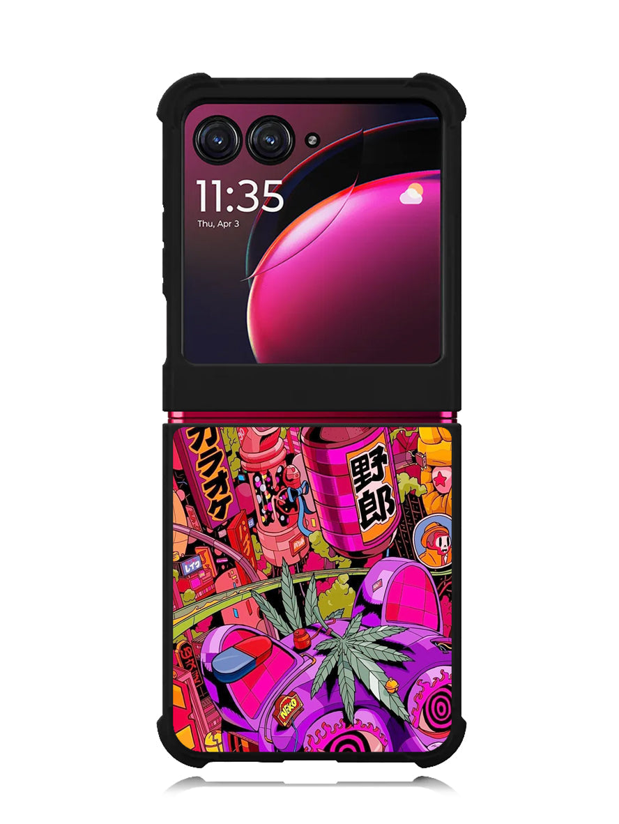 Stoner Trippy Motorola Moto Razr Plus 2023 , Moto Razr+ 2023 Case OV7838