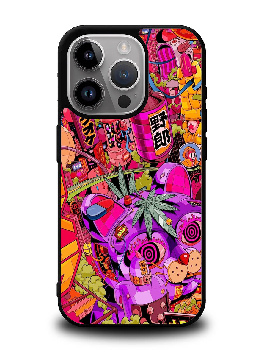 Stoner Trippy iPhone 16 Pro Case OV7838