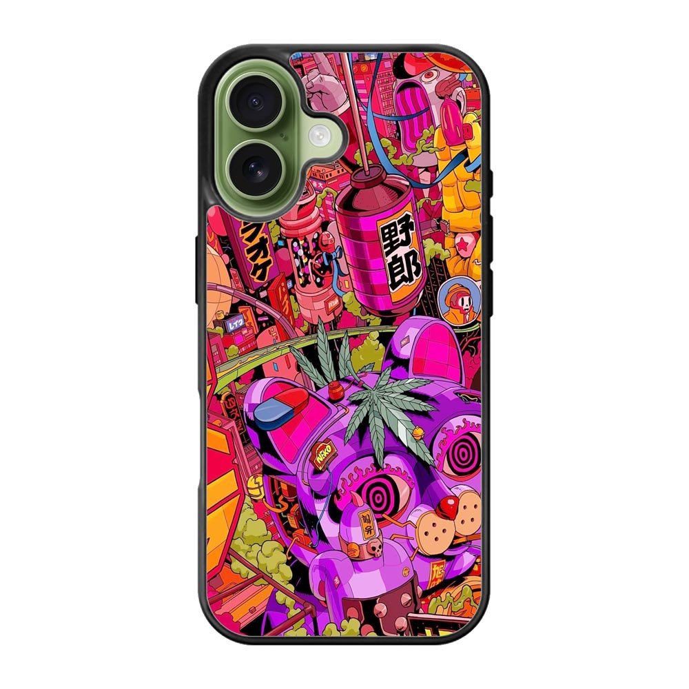 Stoner Trippy iPhone 17 Case OV7838