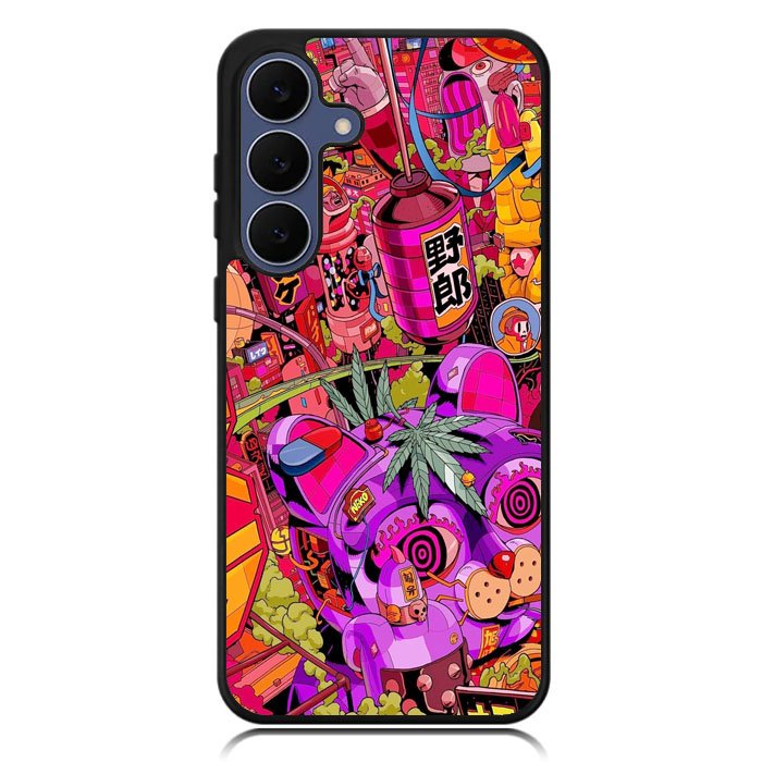 Stoner Trippy Samsung Galaxy S25 FE Case OV7838