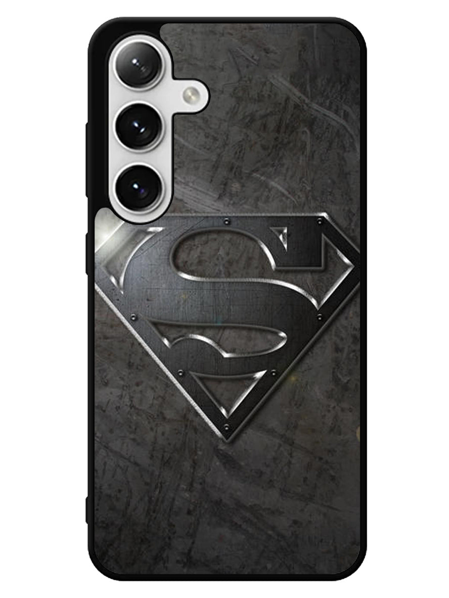 Superman Steel Logo Samsung Galaxy S24 5G Case