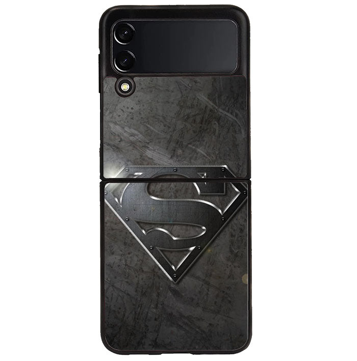 Superman Steel Logo Samsung Galaxy Z Flip 4 5G 2022 Case