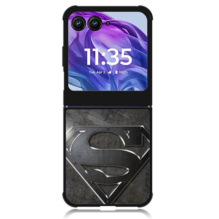 Superman Steel Logo Motorola Moto Razr Plus 2024 , Moto Razr+ 2024 Case