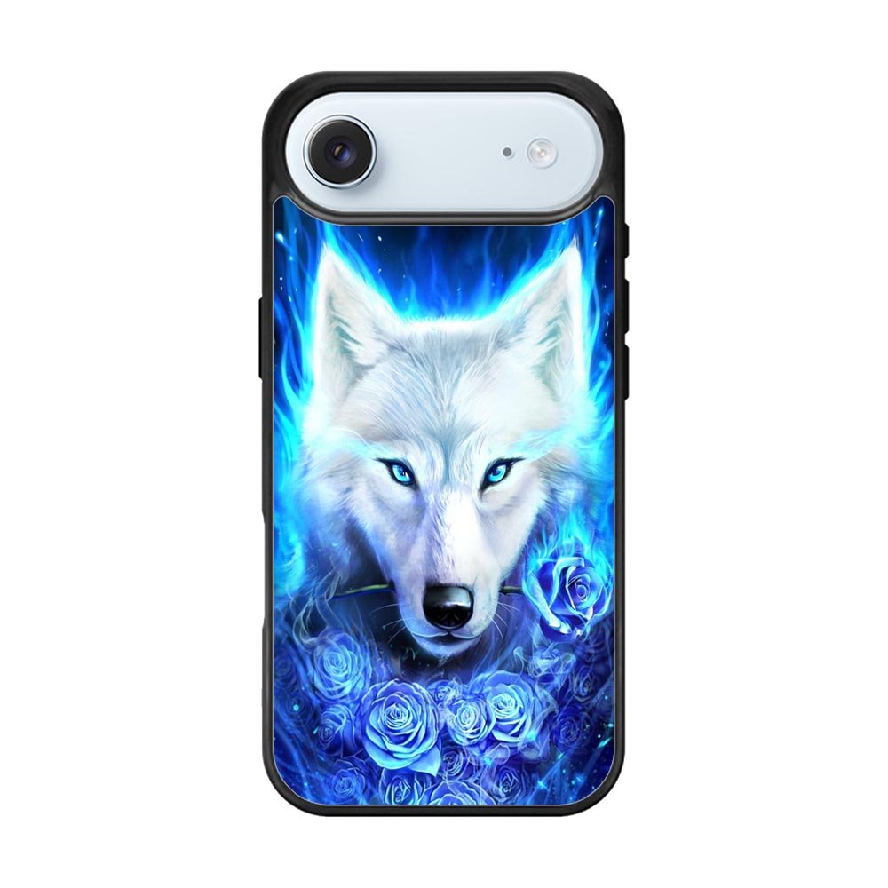 The Blue Wolf iPhone Air Case