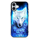 The Blue Wolf iPhone 16 Plus Case