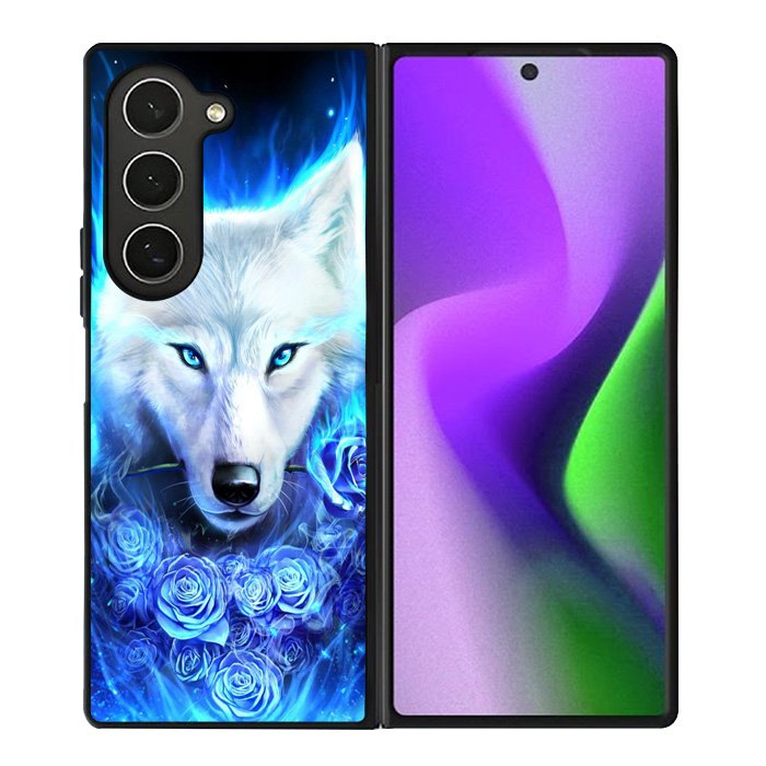 The Blue Wolf Samsung Galaxy Z Fold 6 Case