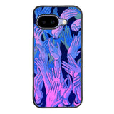 Vaporwave Wallpaper Hands Google Pixel 10A Case QC7748