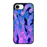 Vaporwave Wallpaper Hands iPhone 17e Case QC7748