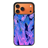 Vaporwave Wallpaper Hands iPhone 17 Pro Case QC7748