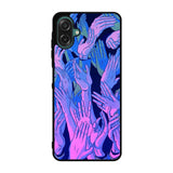 Vaporwave Wallpaper Hands Samsung Galaxy A07 Case QC7748