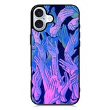 Vaporwave Wallpaper Hands iPhone 16 Case QC7748