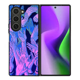 Vaporwave Wallpaper Hands Samsung Galaxy Z Fold 6 5G 2024 Case OV7748