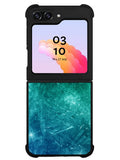 Green Blue Ice Samsung Galaxy Z Flip 5 5G 2023 Case OV8306