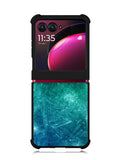 Green Blue Ice Motorola Moto Razr Plus 2023 , Moto Razr+ 2023 Case OV8306