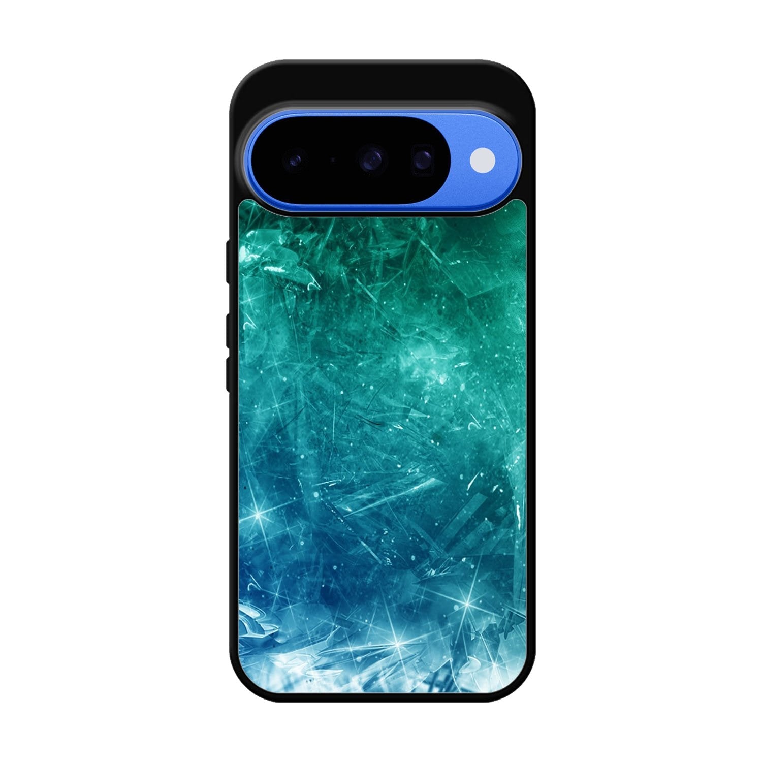Green Blue Ice Google Pixel 10 Case QC8306