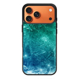 Green Blue Ice iPhone 17 Pro Case QC8306