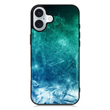 Green Blue Ice iPhone 16 Case QC8306